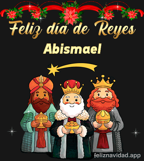GIF Feliz día de Reyes Abismael
