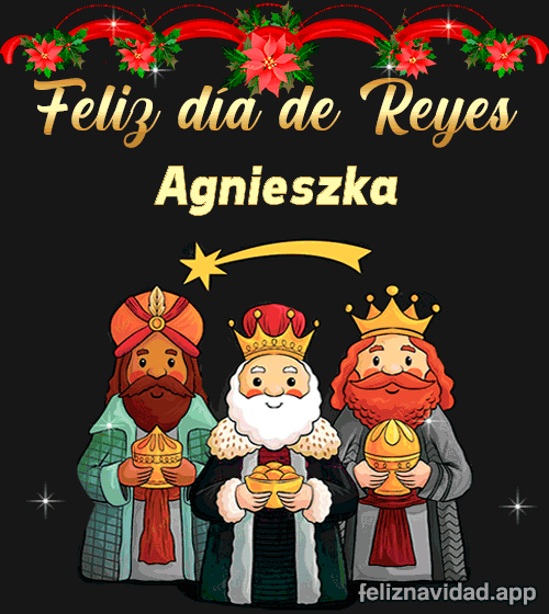 GIF Feliz día de Reyes Agnieszka