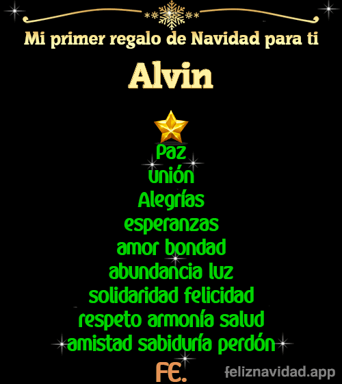GIF Mi primer regalo de navidad para ti Alvin