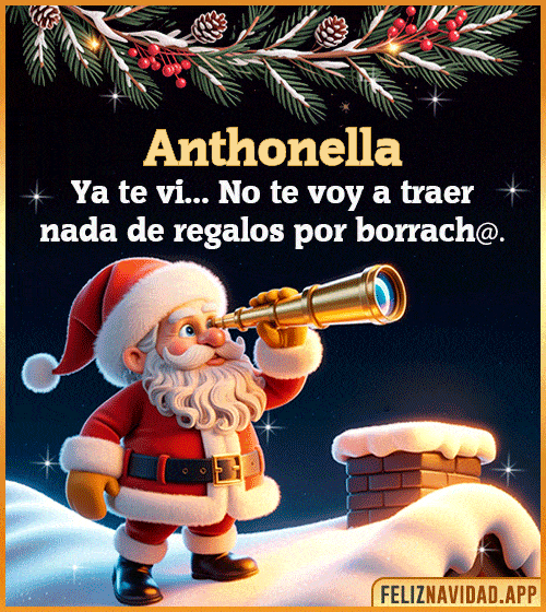 GIF Esta Navidad no te voy a traer nada de regalos Anthonella