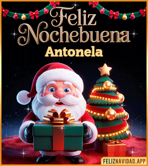 GIF GIF de Feliz Nochebuena Antonela
