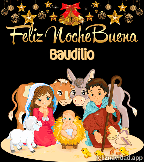 GIF Feliz Nochebuena Baudilio