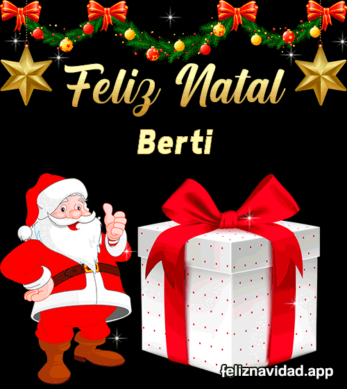 GIF Feliz Natal Berti