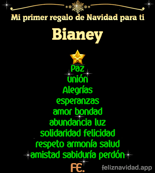 GIF Mi primer regalo de navidad para ti Bianey