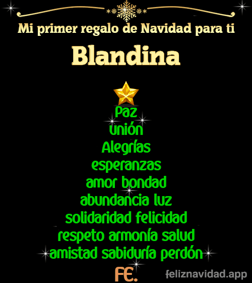 GIF Mi primer regalo de navidad para ti Blandina