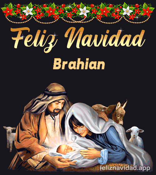 GIF Feliz Navidad Brahian