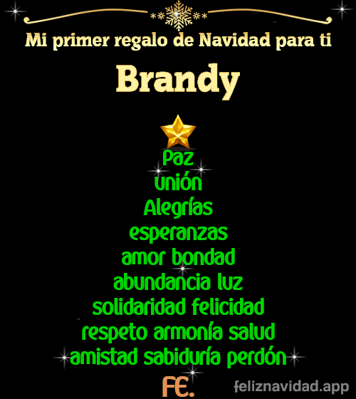 GIF Mi primer regalo de navidad para ti Brandy