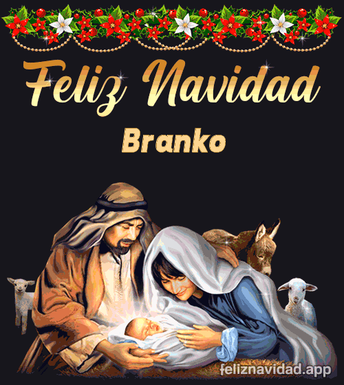 GIF Feliz Navidad Branko
