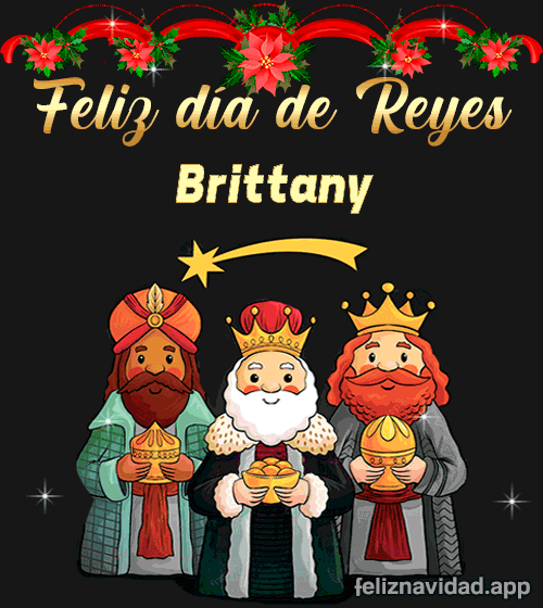 GIF Feliz día de Reyes Brittany