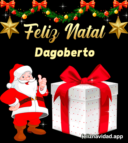 GIF Feliz Natal Dagoberto