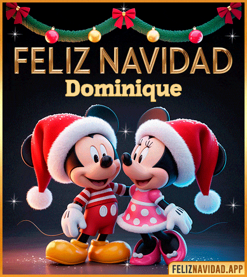 GIF GIF de Feliz Navidad con Mickey y Minnie Mouse Dominique