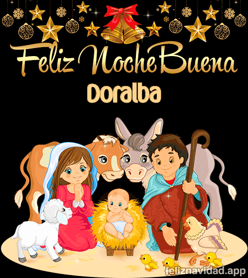 GIF Feliz Nochebuena Doralba