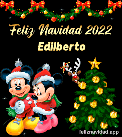 GIF Feliz Navidad 2022 Edilberto