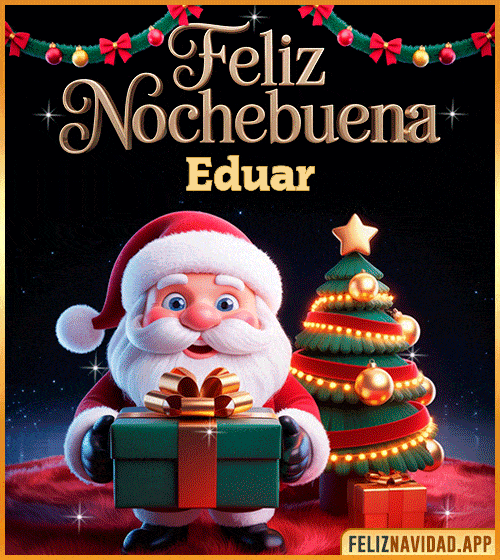 GIF GIF de Feliz Nochebuena Eduar