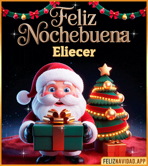 GIF GIF de Feliz Nochebuena Eliecer