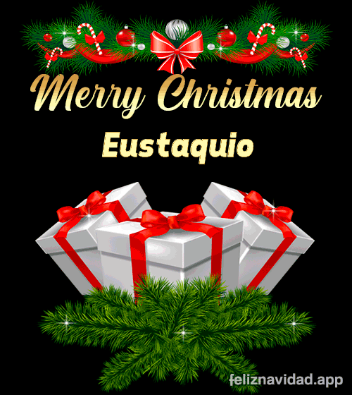GIF Merry Christmas Eustaquio
