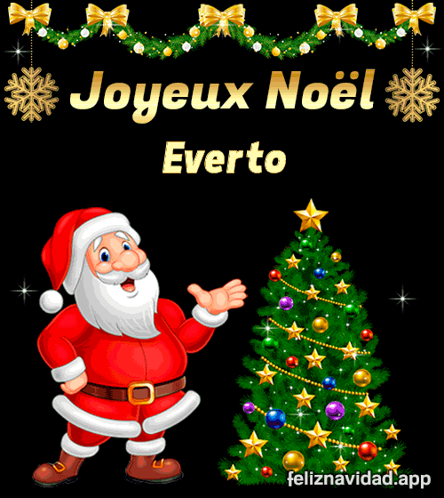 GIF Joyeux Noël Everto
