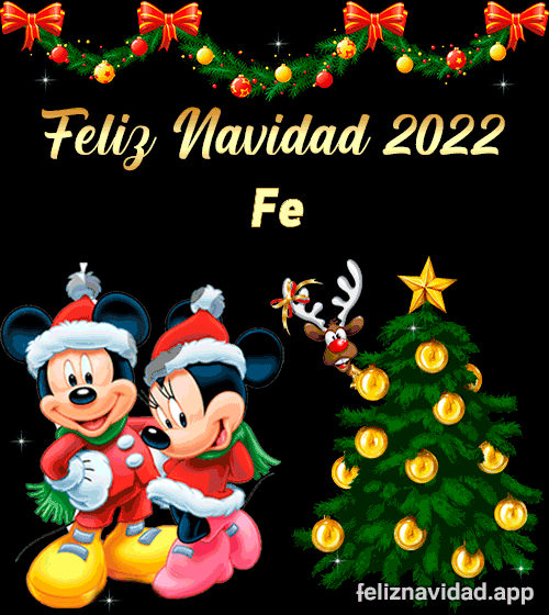 GIF Feliz Navidad 2022 Fe