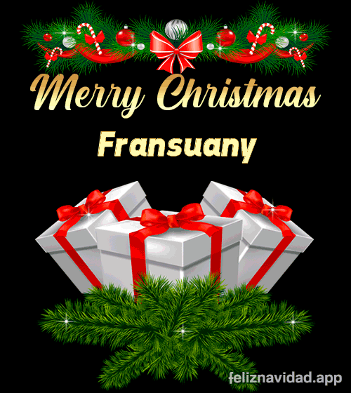 GIF Merry Christmas Fransuany