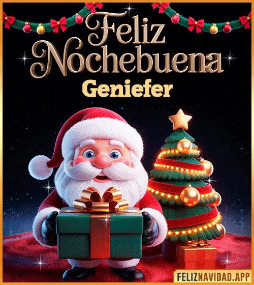 GIF GIF de Feliz Nochebuena Geniefer