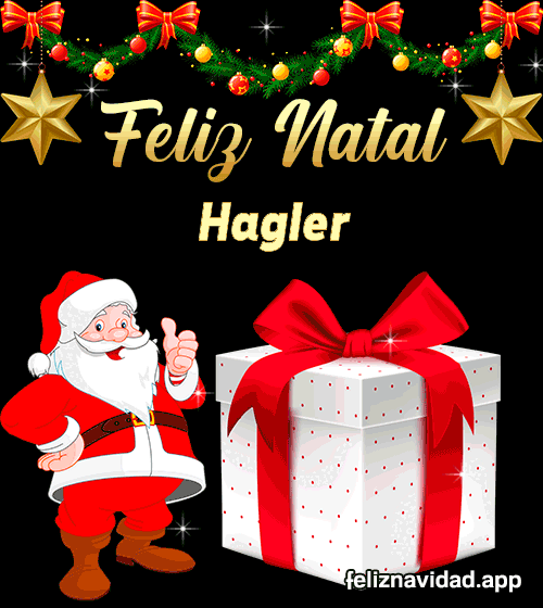 GIF Feliz Natal Hagler