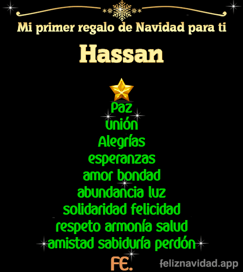 GIF Mi primer regalo de navidad para ti Hassan