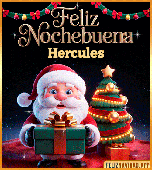 GIF GIF de Feliz Nochebuena Hercules
