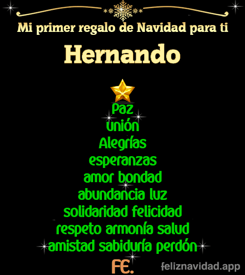 GIF Mi primer regalo de navidad para ti Hernando