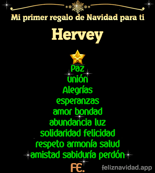 GIF Mi primer regalo de navidad para ti Hervey