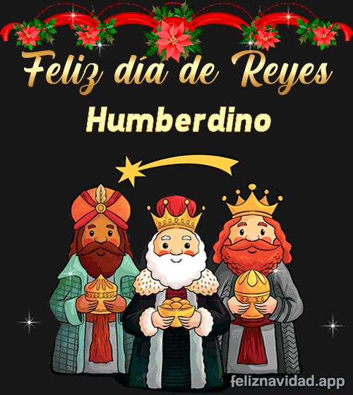 GIF Feliz día de Reyes Humberdino