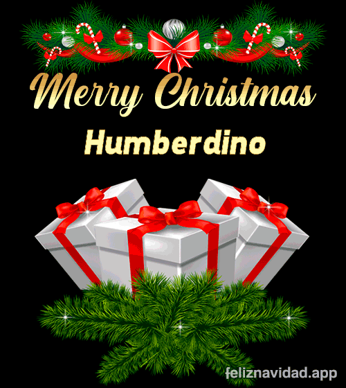 GIF Merry Christmas Humberdino