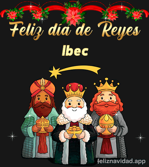 GIF Feliz día de Reyes Ibec