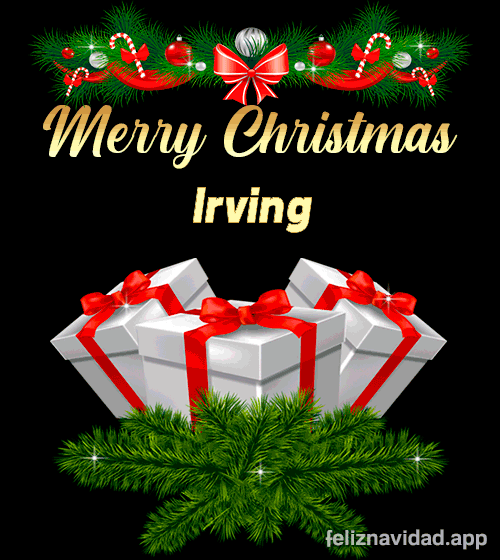 GIF Merry Christmas Irving
