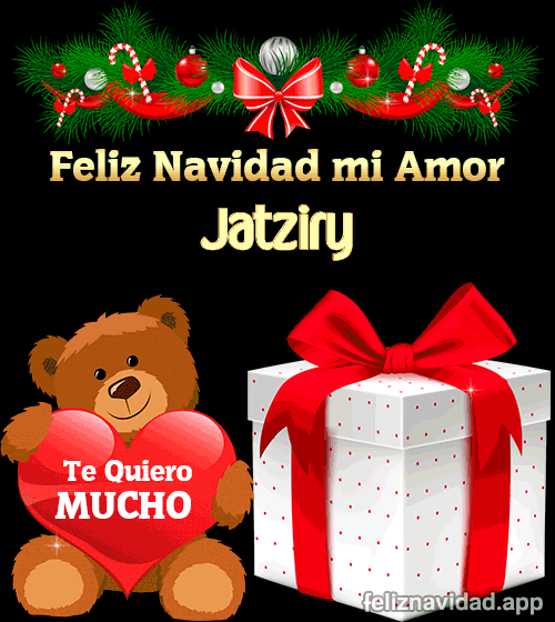 GIF Feliz Navidad mi Amor Jatziry