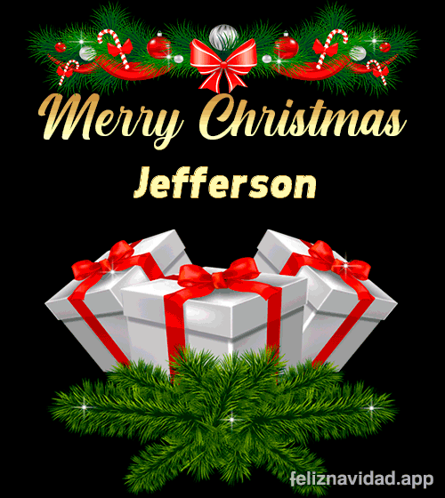 GIF Merry Christmas Jefferson