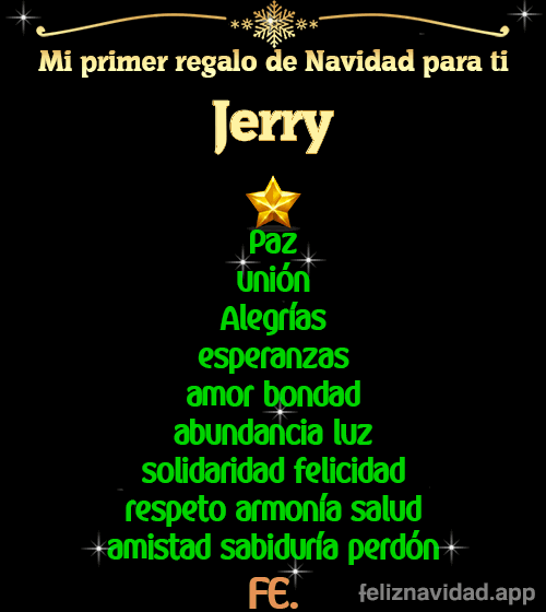 GIF Mi primer regalo de navidad para ti Jerry