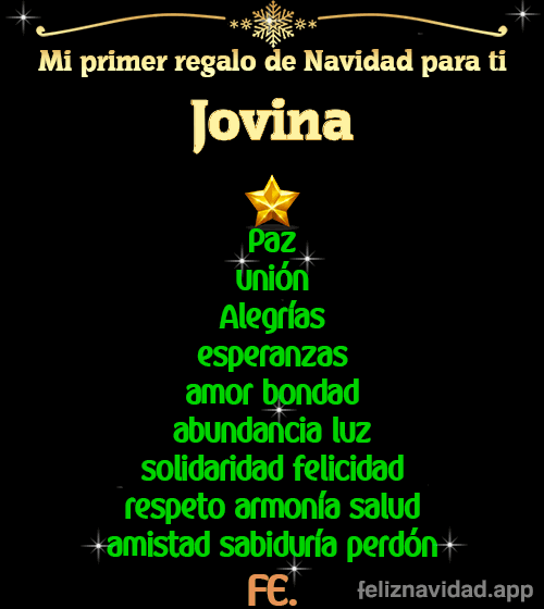 GIF Mi primer regalo de navidad para ti Jovina
