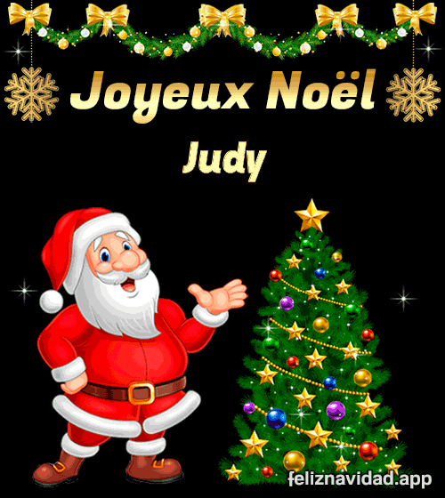 GIF Joyeux Noël Judy