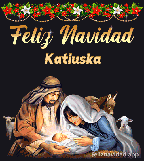 GIF Feliz Navidad Katiuska
