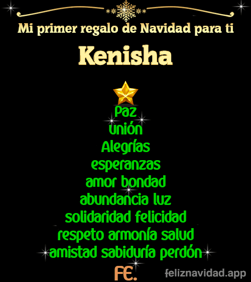 GIF Mi primer regalo de navidad para ti Kenisha