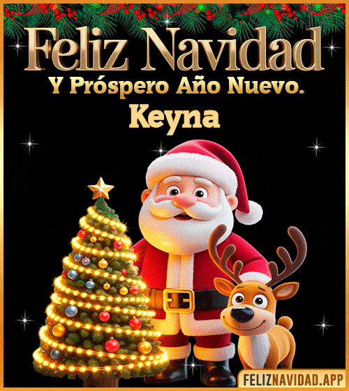 GIF Feliz Navidad y Próspero Año Nuevo gif Keyna
