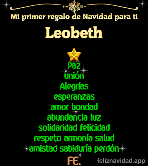 GIF Mi primer regalo de navidad para ti Leobeth