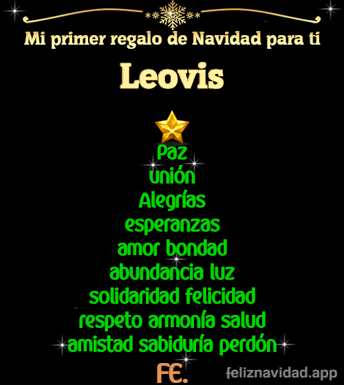 GIF Mi primer regalo de navidad para ti Leovis