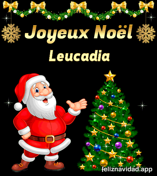 GIF Joyeux Noël Leucadia