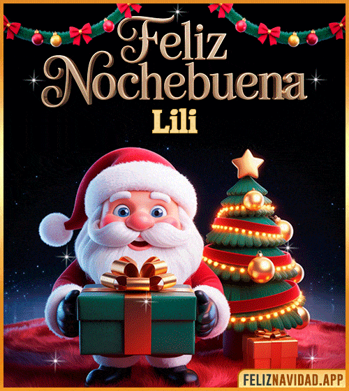 GIF GIF de Feliz Nochebuena Lili