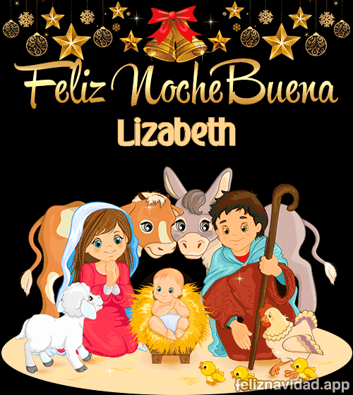 GIF Feliz Nochebuena Lizabeth