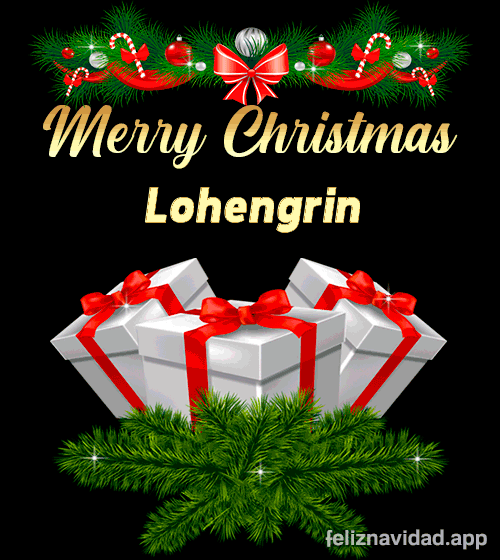 GIF Merry Christmas Lohengrin