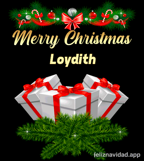 GIF Merry Christmas Loydith