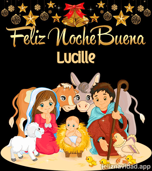 GIF Feliz Nochebuena Lucille