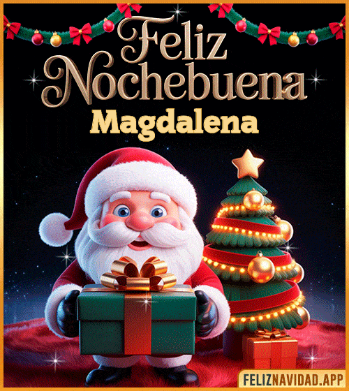 GIF GIF de Feliz Nochebuena Magdalena